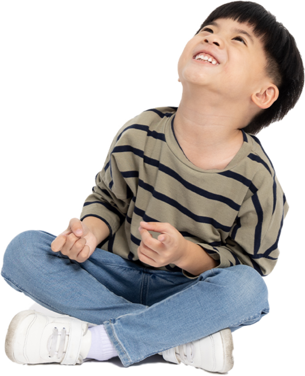Menino sorrindo